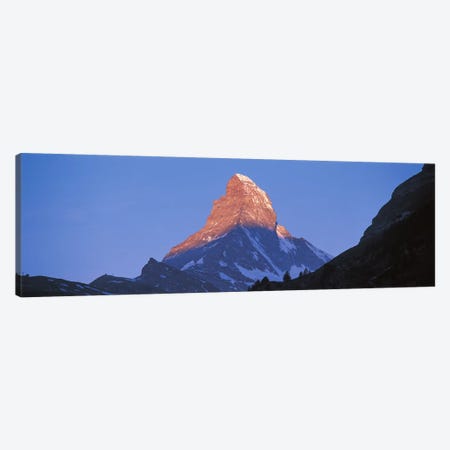 Mt Matterhorn Zermatt Switzerland Canvas Print #PIM2424} by Panoramic Images Canvas Art