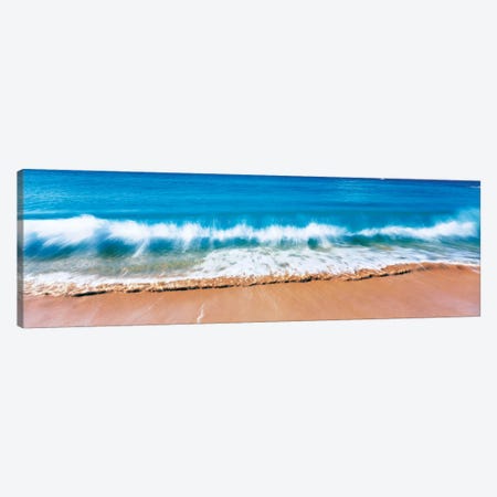 Surf Fountains Big Makena Beach Maui HI USA Canvas Print #PIM242} by Panoramic Images Canvas Artwork