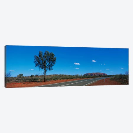 Road Ayers Rock Uluru-Kata Tjuta National Park Australia Canvas Print #PIM2431} by Panoramic Images Canvas Art