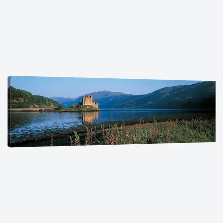 Eilean Donan Castle & Loch Duich Scotland Canvas Print #PIM2440} by Panoramic Images Canvas Print