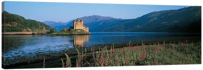Eilean Donan Castle & Loch Duich Scotland Canvas Art Print - Scotland Art