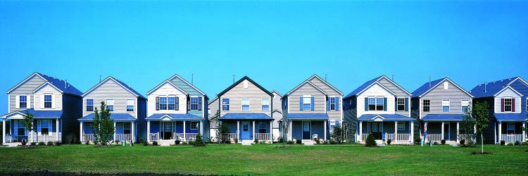 Suburban housing development Joliet IL USA