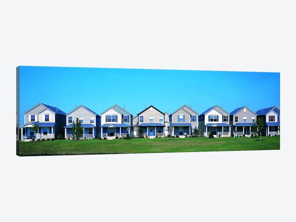 Suburban housing development Joliet IL USA by Panoramic Images 1-piece Canvas Art Print