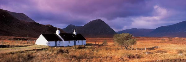 Scotland: Black Rock Cottage White Corries Glencoe Scotland by Panoramic Images