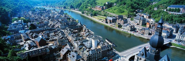 Belgium: Dinant Ardennes Belgium by Panoramic Images