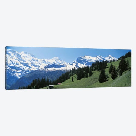 Murren Switzerland Canvas Print #PIM2461} by Panoramic Images Canvas Art Print