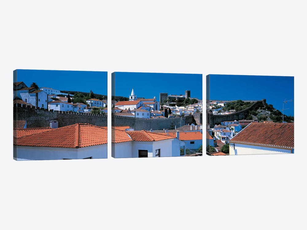 Obidos Portugal by Panoramic Images 3-piece Canvas Art Print
