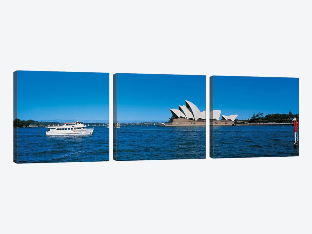 Opera House Sydney Australia by Panoramic Images 3-piece Canvas Print