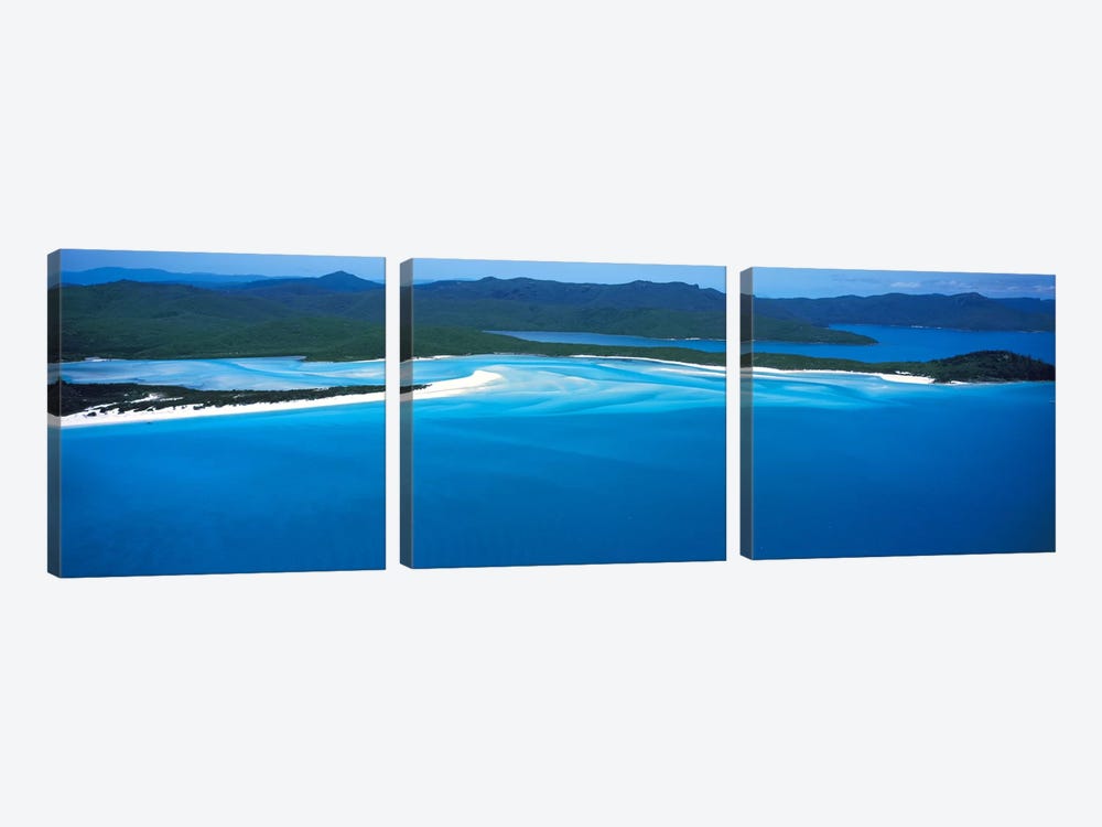 White Heaven Beach Great Barrier Reef Queensland Australia by Panoramic Images 3-piece Canvas Print