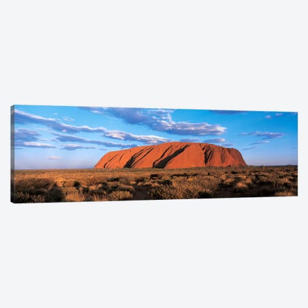 Sunset Ayers Rock Uluru-Kata Tjuta National Park Australia Canvas Print #PIM2469} by Panoramic Images Canvas Art Print