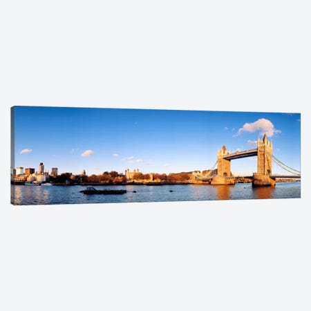 Tower Of London And Tower Bridge, London, England, United Kingdom Canvas Print #PIM246} by Panoramic Images Canvas Print
