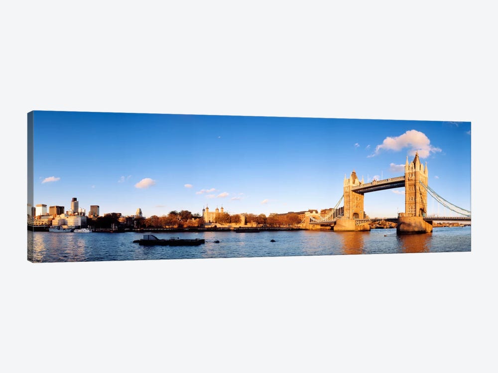 Tower Of London And Tower Bridge, London, England, United Kingdom by Panoramic Images 1-piece Canvas Art Print