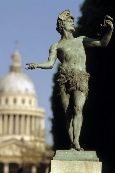 The Pantheon Paris France by Panoramic Images canvas print