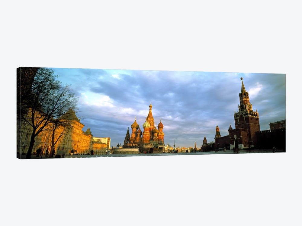 Red Square Moscow Russia by Panoramic Images 1-piece Canvas Art