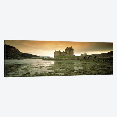 Eilean Donan Castle Scotland Canvas Print #PIM2485} by Panoramic Images Canvas Artwork