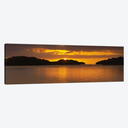 Islands in the seaEverglades National Park, Miami, Florida, USA Canvas Print #PIM2487} by Panoramic Images Canvas Artwork