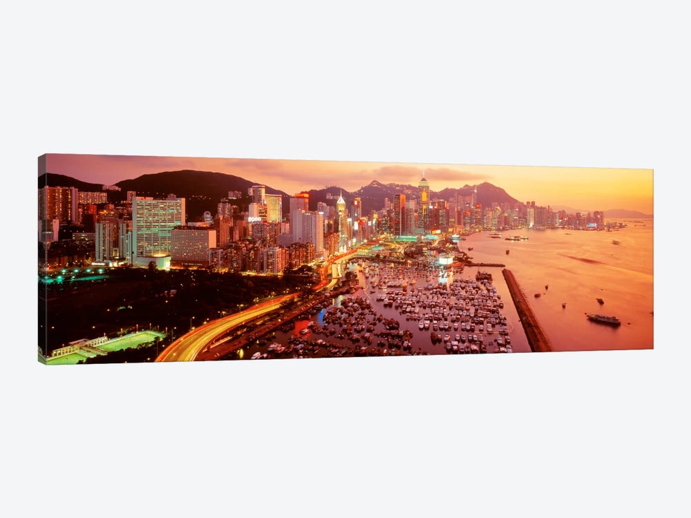 Hong Kong by Panoramic Images 1-piece Art Print