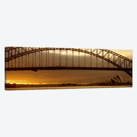 Harbor Bridge Sydney Australia Canvas Print #PIM2497} by Panoramic Images Art Print