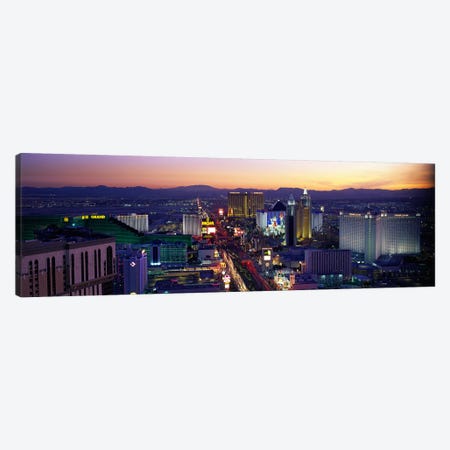 The StripLas Vegas, Nevada, USA Canvas Print #PIM2499} by Panoramic Images Canvas Art