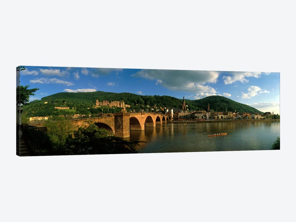 Bridge, Heidelberg, Germany by Panoramic Images 1-piece Canvas Wall Art