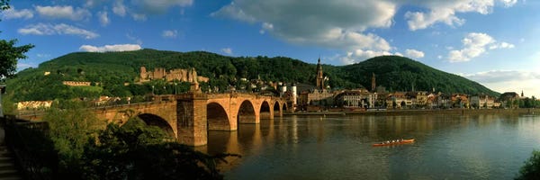 Villages & Towns: Bridge, Heidelberg, Germany by Panoramic Images