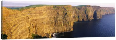 Cliffs Of Moher, County Clare, Munster Province, Republic Of Ireland Canvas Art Print - Ireland Art