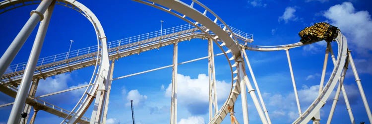 Batman The Escape Rollercoaster, Astroworld, Houston, Texas, USA by Panoramic Images wall art