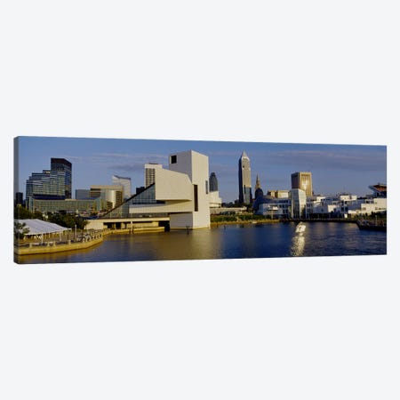 Buildings In A City, Cleveland, Ohio, USA Canvas Print #PIM2541} by Panoramic Images Canvas Artwork