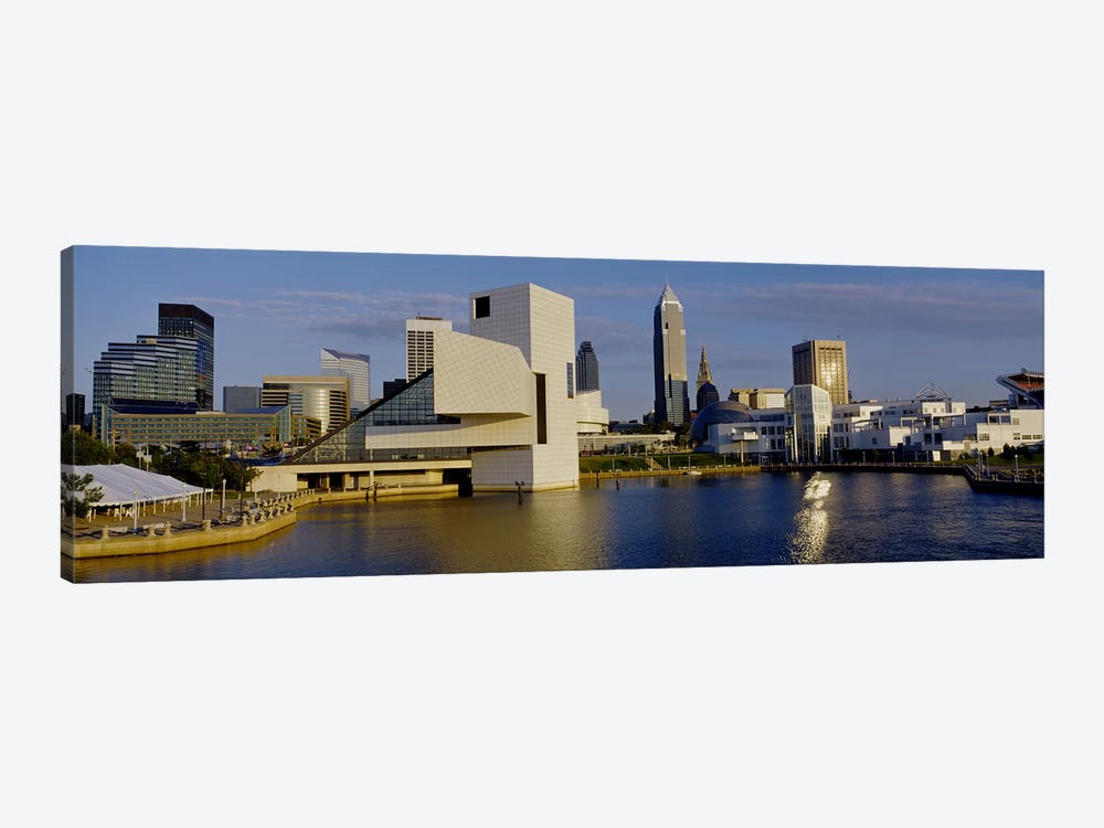 Buildings In A City, Cleveland, Ohio, USA by Panoramic Images 1-piece Art Print