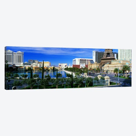 The Strip Las Vegas NV Canvas Print #PIM2543} by Panoramic Images Canvas Artwork