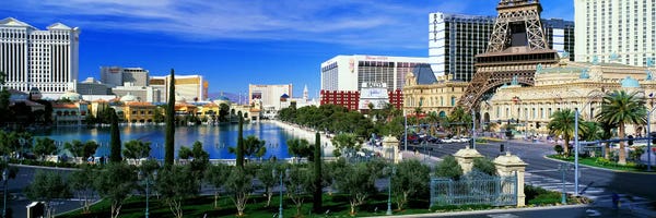 Las Vegas: The Strip Las Vegas NV by Panoramic Images