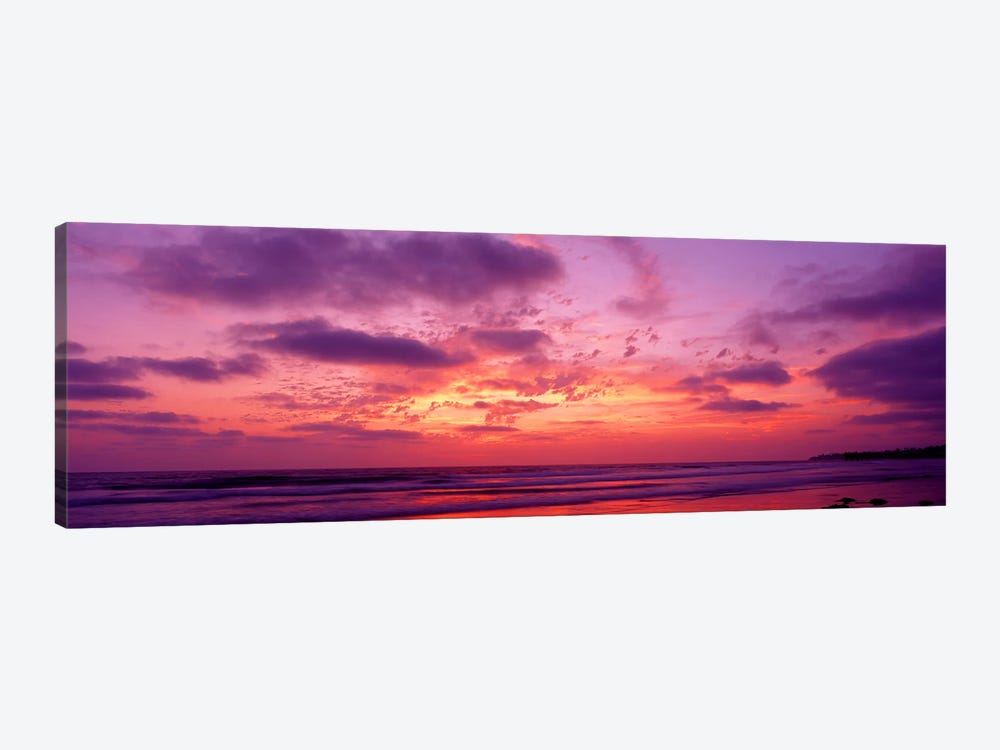 Clouds in the sky at sunset, Pacific Beach, San Diego, California, USA by Panoramic Images 1-piece Canvas Wall Art