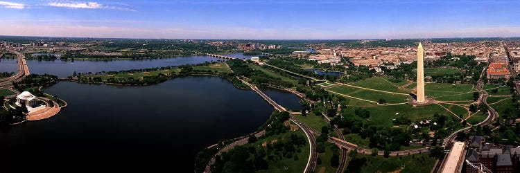 Aerial Washington DC USA