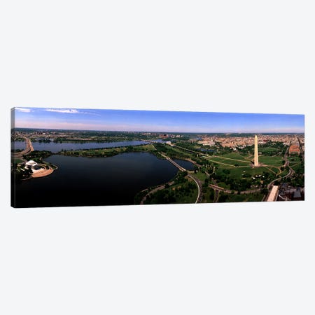 Aerial Washington DC USA Canvas Print #PIM2549} by Panoramic Images Canvas Artwork
