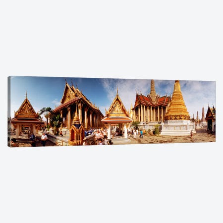 Phra Maha Prasat Group, Grand Palace, Bangkok, Thailand Canvas Print #PIM254} by Panoramic Images Canvas Wall Art