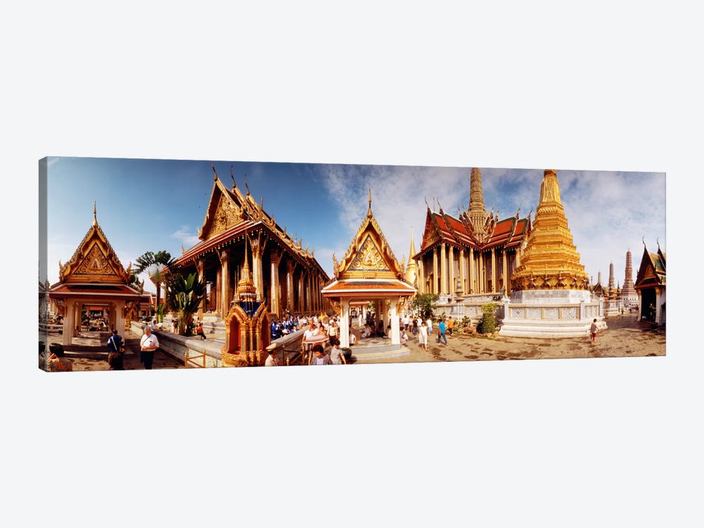 Phra Maha Prasat Group, Grand Palace, Bangkok, Thailand by Panoramic Images 1-piece Canvas Artwork