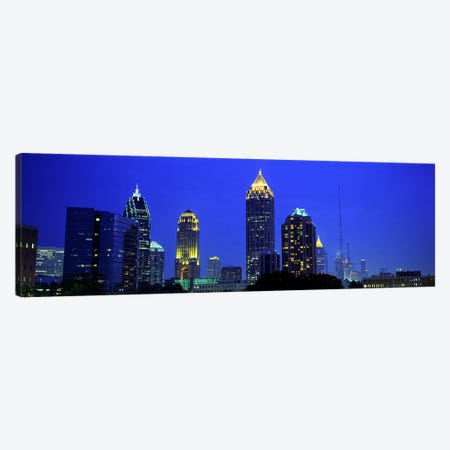 Evening, Atlanta, Georgia, USA Canvas Print #PIM2556} by Panoramic Images Canvas Wall Art