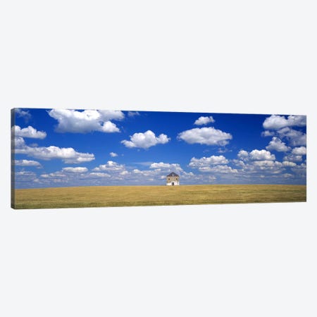 Cloudy Countryside Landscape, Grant County, Minnesota, USA Canvas Print #PIM2559} by Panoramic Images Art Print