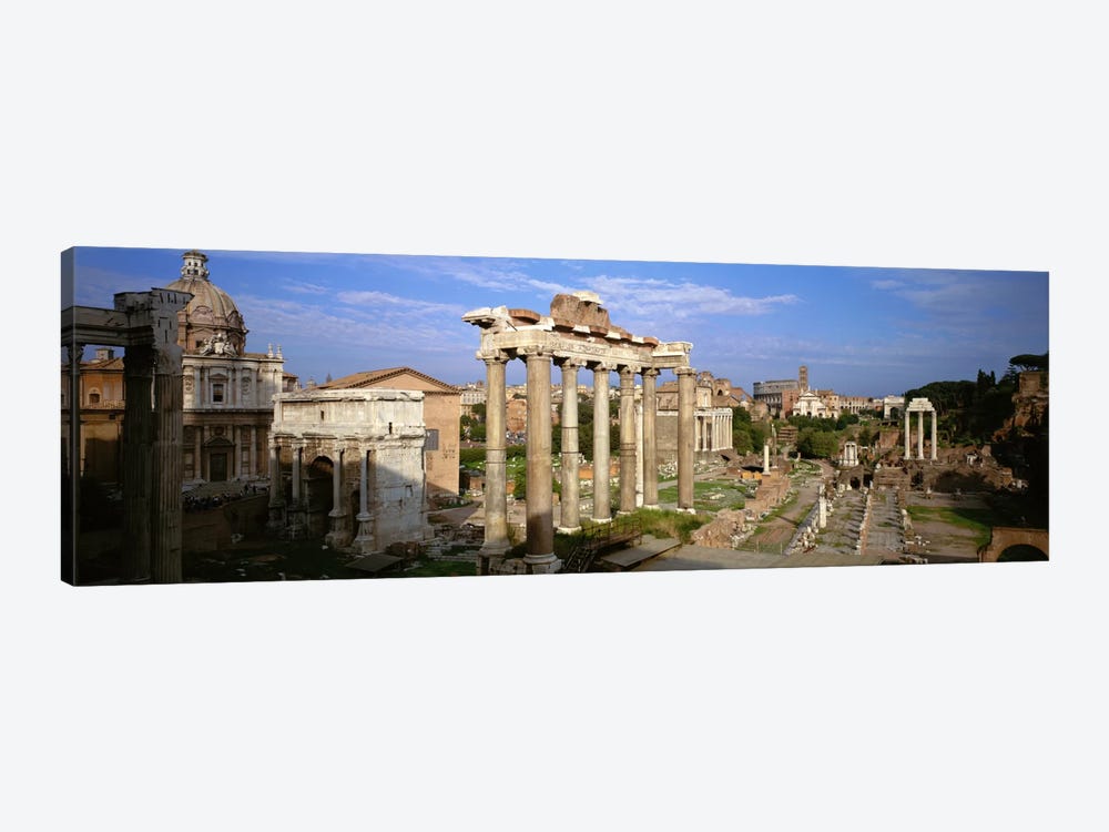 Forum Romanum, Rome, Lazio, Italy by Panoramic Images 1-piece Canvas Artwork