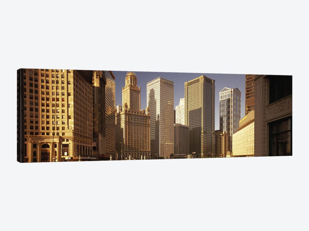 Cityscape Chicago IL USA by Panoramic Images 1-piece Canvas Wall Art