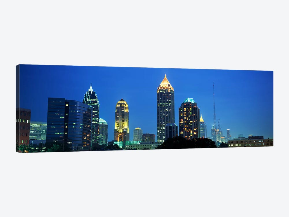 Skyline Atlanta GA USA by Panoramic Images 1-piece Canvas Art