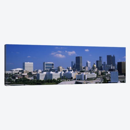Skyscrapers in a city, Atlanta, Georgia, USA #3 Canvas Print #PIM2584} by Panoramic Images Canvas Print