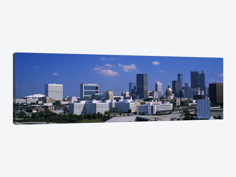 Skyscrapers in a city, Atlanta, Georgia, USA #3 by Panoramic Images 1-piece Canvas Wall Art