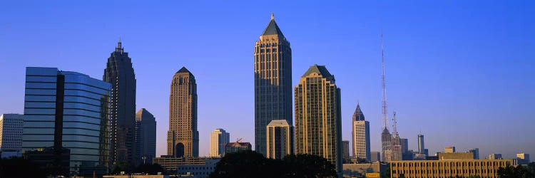 Buildings in a city, Atlanta, Georgia, USA by Panoramic Images wall art