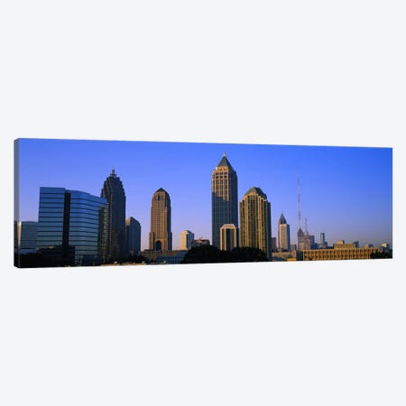 Buildings in a city, Atlanta, Georgia, USA Canvas Print #PIM2585} by Panoramic Images Canvas Art Print