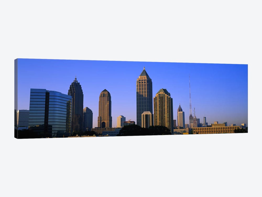 Buildings in a city, Atlanta, Georgia, USA by Panoramic Images 1-piece Art Print