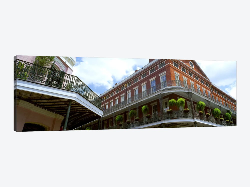 Wrought Iron Balcony New Orleans LA USA by Panoramic Images 1-piece Canvas Art