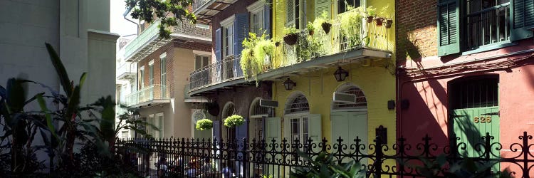 Buildings along the alleyPirates Alley, New Orleans, Louisiana, USA