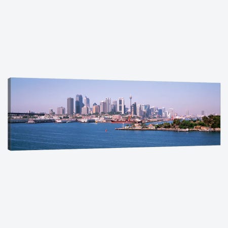 Skyline Sydney Australia Canvas Print #PIM2588} by Panoramic Images Canvas Artwork