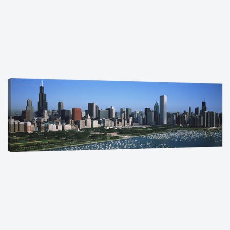 Downtown Skyline IV, Chicago, Illinois, USA Canvas Print #PIM2601} by Panoramic Images Canvas Print